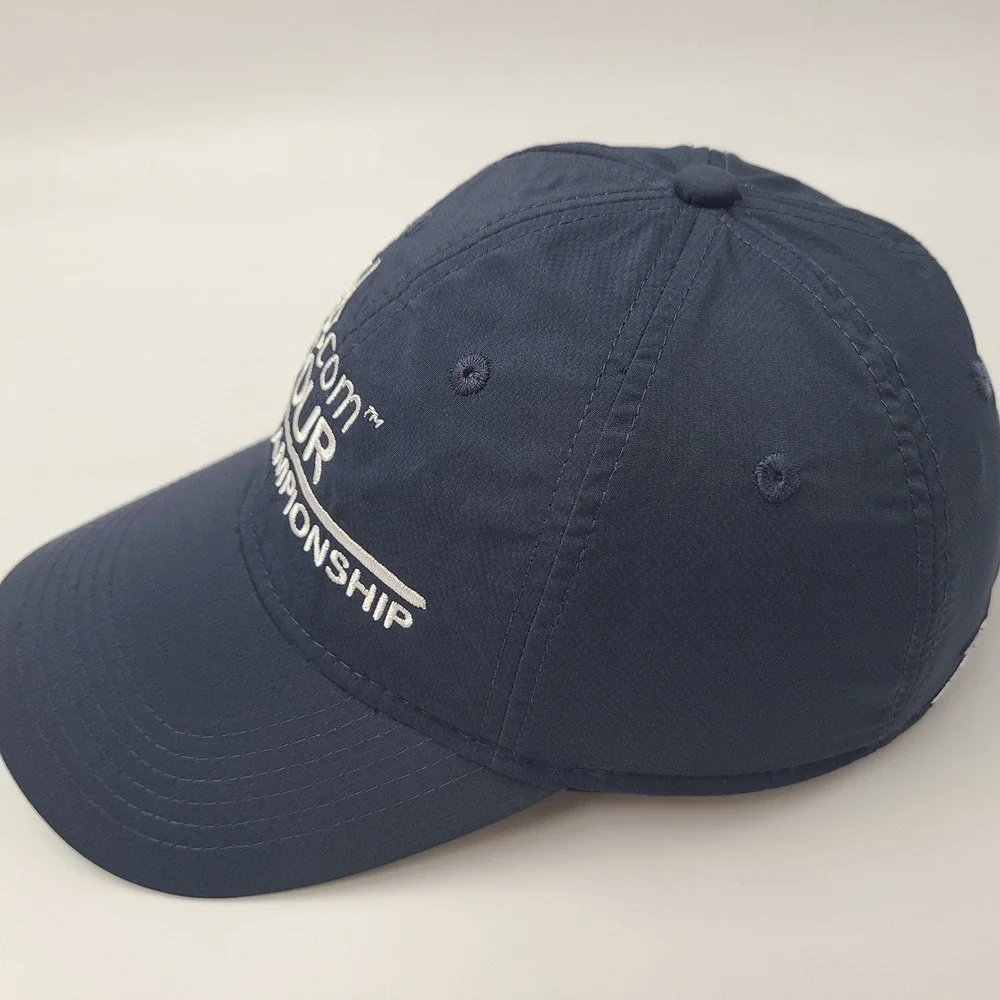 PGA Tour Hat Adjustable (Fits Small) Ahead Blue Web.com Championship Golf Men